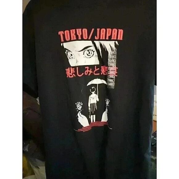 Other - Brisco Tokyo Anime Graphic Tee Size L NWT BBB Nice